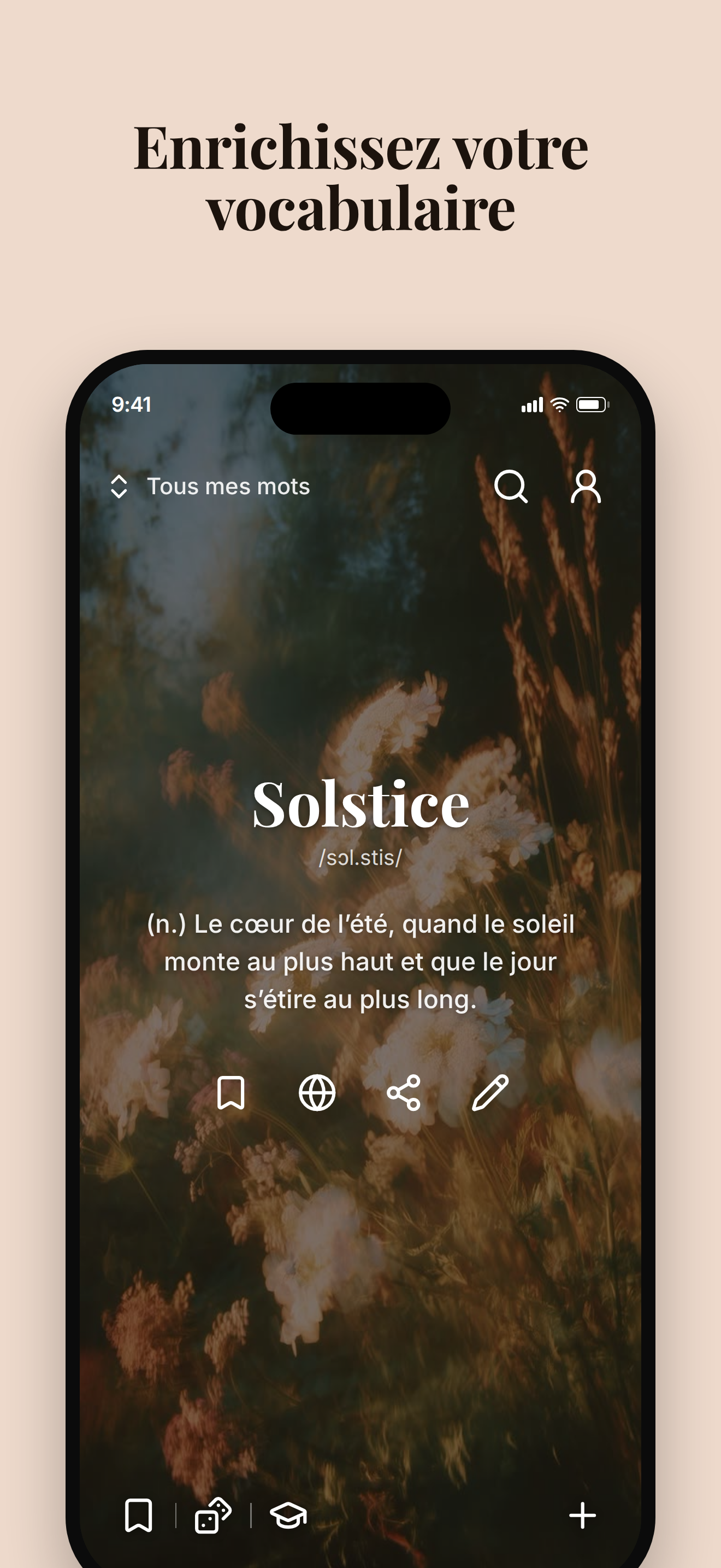 Enrichissez votre vocabulaire